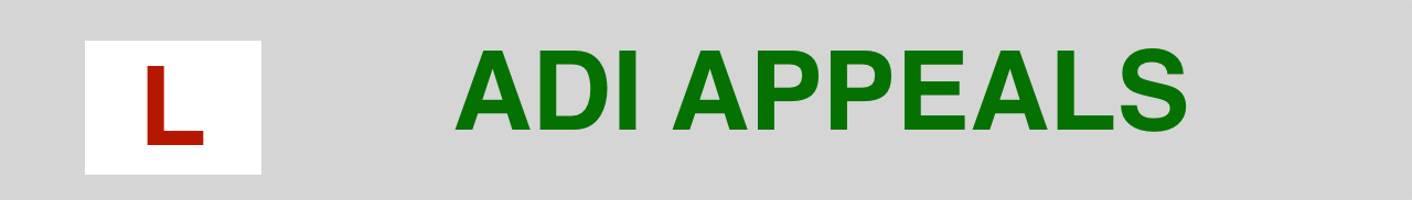 ADI Appeals to Tribunal - FTT and UTT